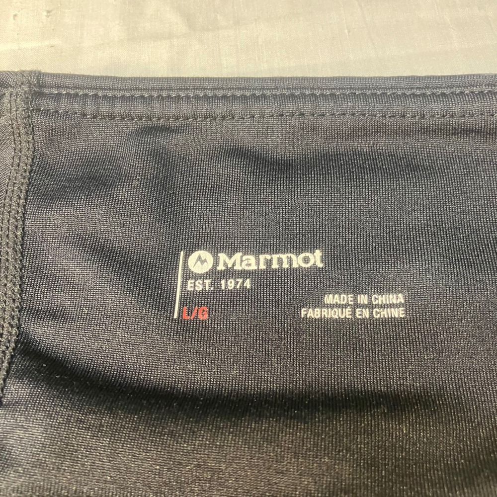Marmot Womens Black High Waisted Performance Hiking Leggings Large Pockets L - Picture 4 of 14